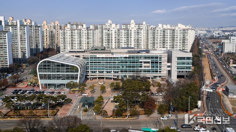 오산시청 전경사진