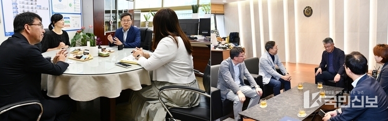 박사승 영통구청장, 취임 후 30일 틈새행보 유관기관 방문 소통협력체계 구축.