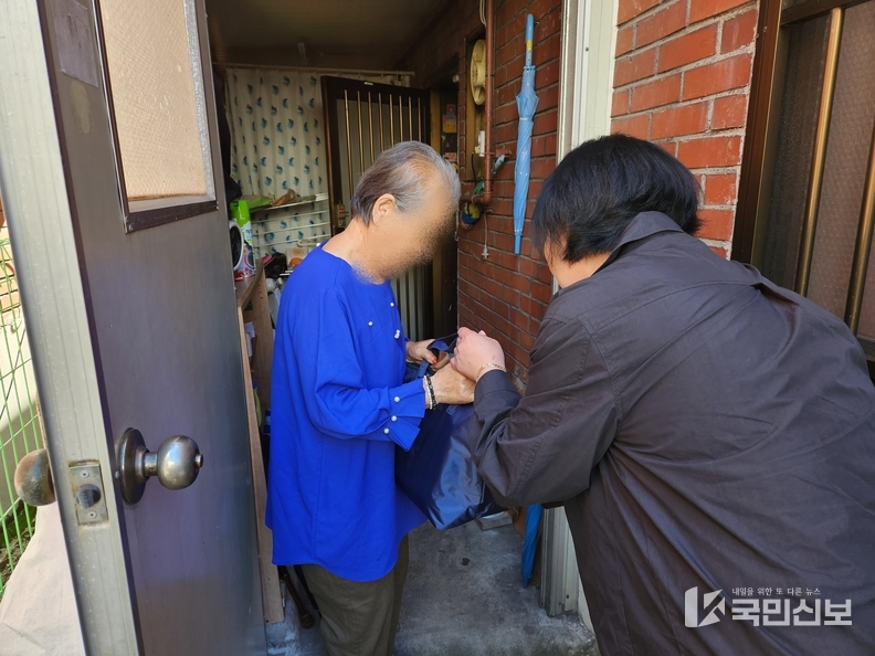 파장동 사랑나눔밑반찬 전달.