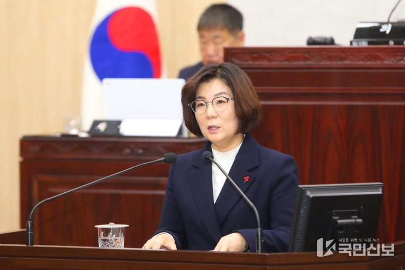 김보라시장 2025년도 예산안 시정연설