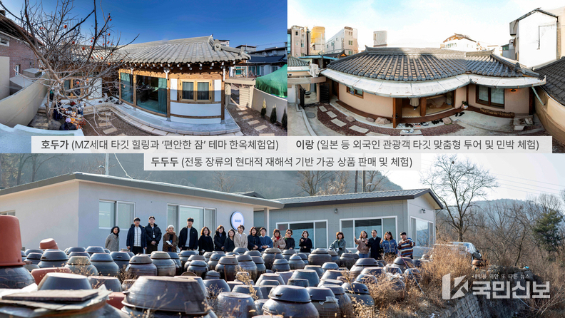 안동관광두레 주민 주도 관광 사업체 3개소 성공적으로 오픈.