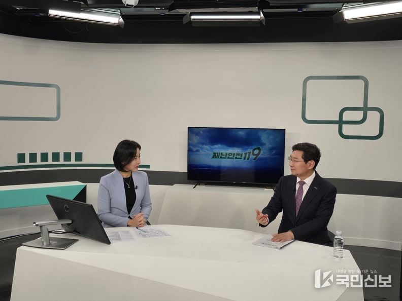 이상일 용인특례시장이 2일 KBS 라이프 재난안전119에 출연했다.