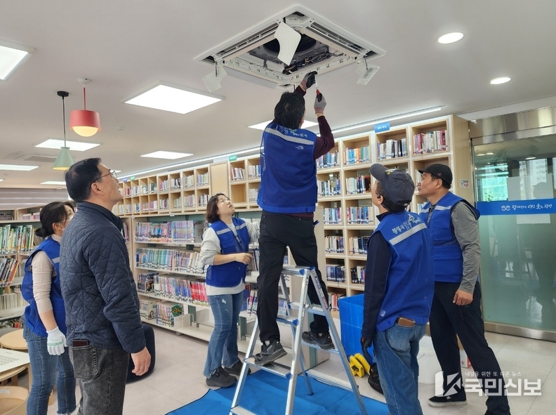 광명시가 양성한 신중년 에어컨청소전문가, 활발한 사회공헌활동 활동 전개.
