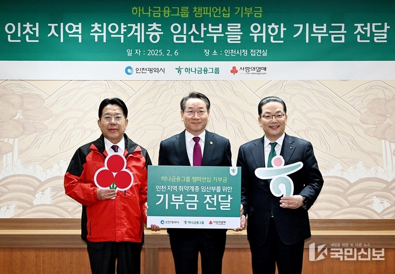 기부금 전달.