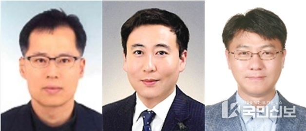 기술사 합격의 주인공(이준표 안양시 철도교통과장_김환수 주무관(철도교통과)_황규도(하수과).