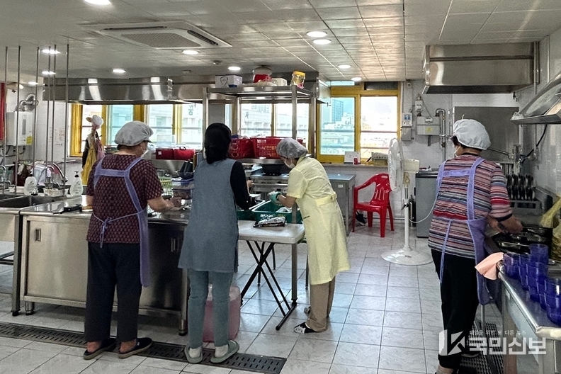 가정복지과 지역아동센터 급식위생점검실시.