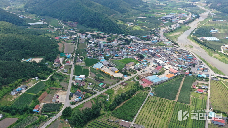 <strong>청송군 현동면, 주민·단체 기부액 2억원 돌파-현동면 전경)</strong>