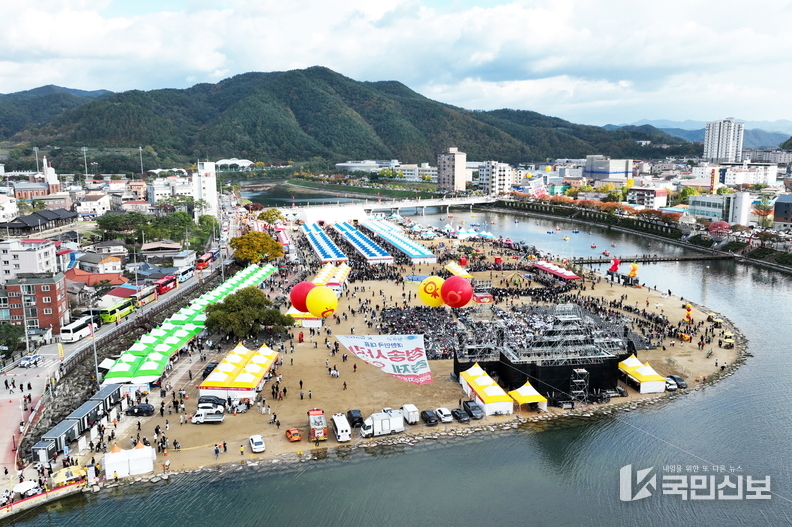청송군, 제19회 청송사과축제 준비 본격화-지난해 청송사과축제.
