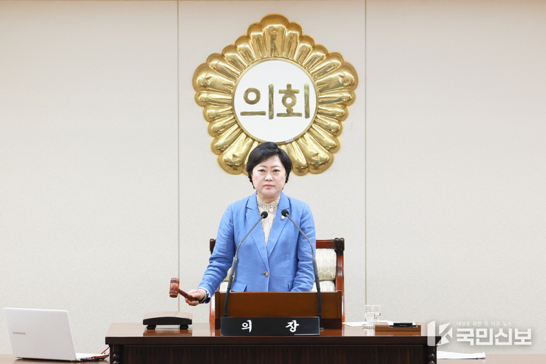 부평구의회 제269회 정례회 개회.