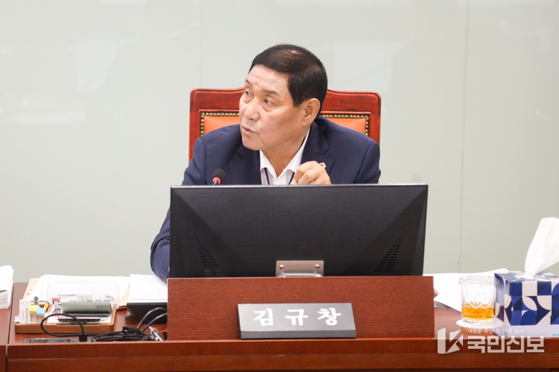 김규창 부의장, 노후 소방헬기 교체시 효율적 예산 집행 당부.