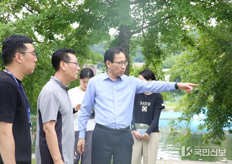  행정지원과 현장방문.