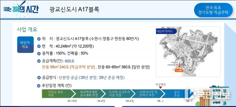 적금주택(광교 A17블록).